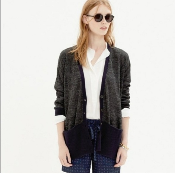 Madewell Yarnmix Cardigan Medium Wool Alpaca Blend - Picture 1 of 8